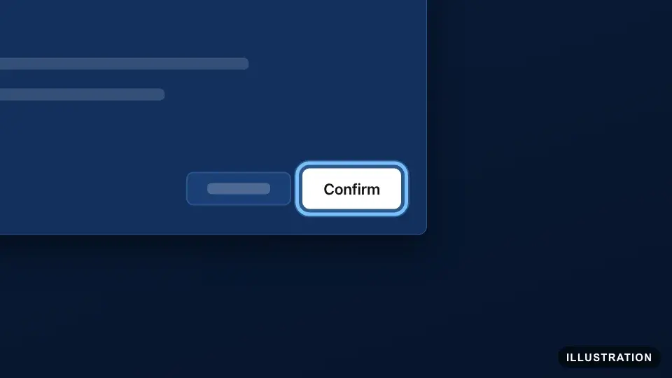 Illustration of the PS4 confirmation screen showing what the code adds, with the Confirm button ringed