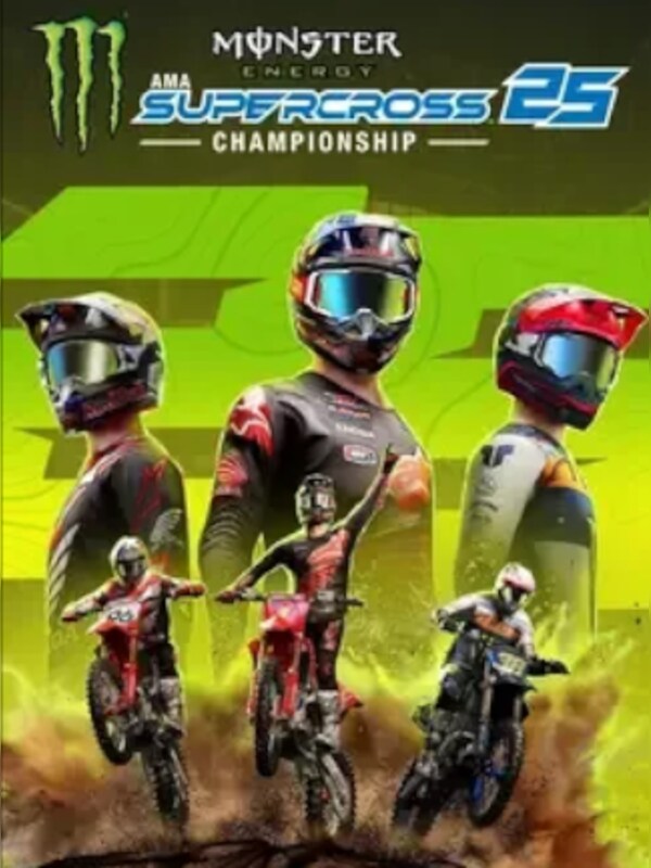 Monster Energy Supercross 25 - The Official Video Game cover art