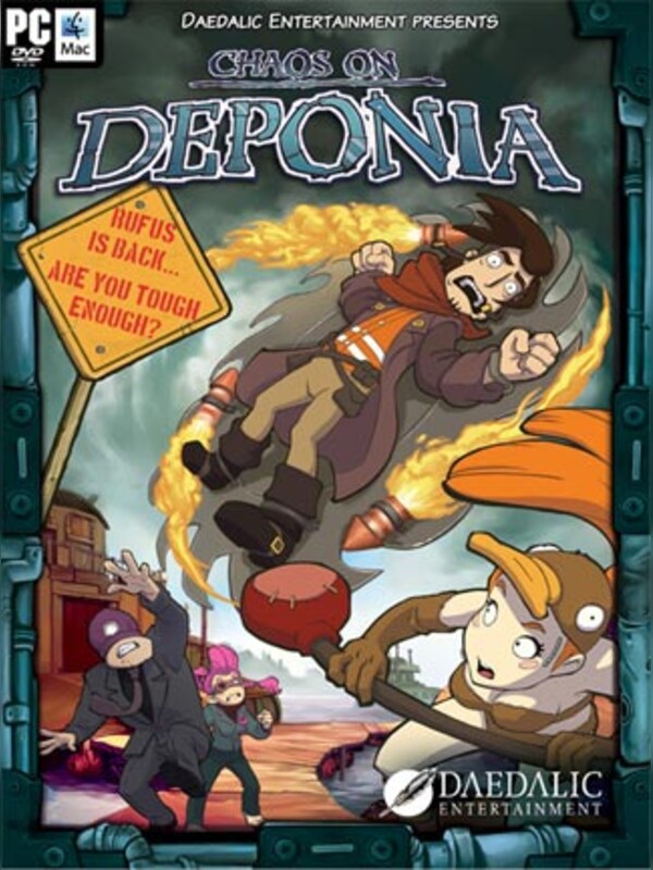 Chaos on Deponia cover art