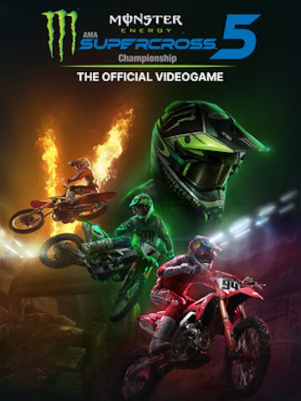 Monster Energy Supercross - The Official Videogame 5 cover art